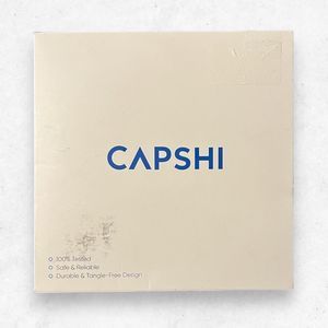 Capshi 8K HDMI - HDMI Nylon Braided Cable 6.6 Ft. Length Black Cable Tangle Free
